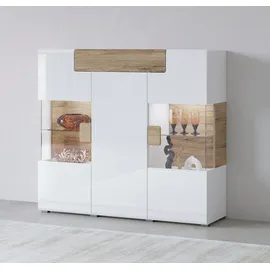 OTTO home Highboard Toledo 147,5 x 132 cm Weiß