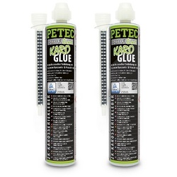 Petec 2x 195 ml Karo-Glue 2K-Karosseriekleber [Hersteller-Nr. 98195]