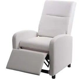 MCW Relaxsessel H18 Textil 70 x 99 x 75 cm Weiß