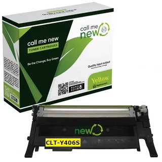 Callmenew Toner für Samsung CLT-Y406S CLP 360 CLX 3300 3305 SL-C 460 Xpress C...