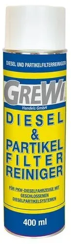 Grewi Diesel- & Partikelfilterreiniger, 400ml, spart Kosten und optimiert Leistung