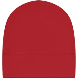 Sportliche Laufmütze - Farbe rot - Größe one size