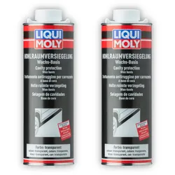 2x 1L LIQUI MOLY 6116 Hohlraumversiegelung Hohlraum-Versiegelung transparent
