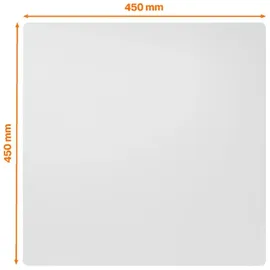 NOBO Whiteboard 45 x 45 cm Weiß
