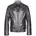 Lederjacke in dunkelblau Gr 58