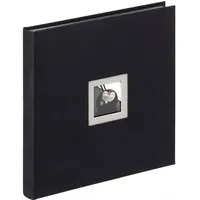 Walther Fotoalbum, Schwarz/Weiß, 30x30, Buchalbum FA217B
