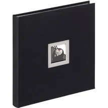 Walther Fotoalbum, Schwarz/Weiß, 30x30, Buchalbum FA217B