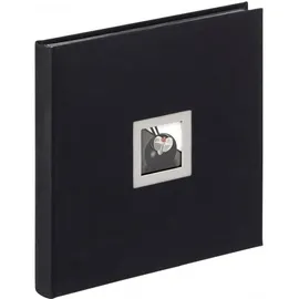 Walther Fotoalbum, Schwarz/Weiß, 30x30, Buchalbum FA217B