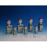 Trodat Ziffernstempel, 6-stellig, Abdruckmaáe: 9 x 41 mm