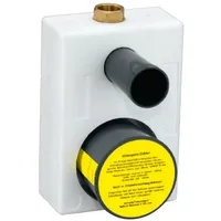 wasser gerate Montageblock mono Messing für Wasserzähler mit Dvgw - Ventil