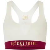 super.natural W ROCKET175 Bra fresh white/sangria/gold (Y83) M
