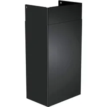 Franke 112.0285.288 Kaminabdeckung, Stahl, Schwarz
