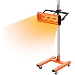 VEVOR 1500W Hochleistungs-Infrarot-Lackhärtungslampe die automatische Trocknung