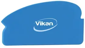 Vikan Schlesinger Schaber, 165 mm, flexibler Schaber mit Schabekanten, Farbe: blau