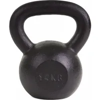 Sport-Thieme Kettlebell pulverbeschichtet Gewichtheben Unisex Schwarz SCHWARZ 14kg