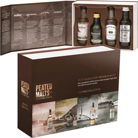 Peated Malts of Distinction Whisky Tasting Collection 40% vol 4 x 0,05 l