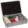 Proregal 10x Scharnierdeckel Set Eurobox NextGen mit Schaumstoff und 2 grüne Schiebeschnappverschlüssef | BxT 40x60cm | Eurobehälter,
