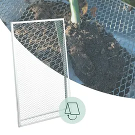 Relaxdays Durchwurfsieb 100 x 60 cm