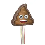 Kothaufen Emoji Pinata - Zugschnur