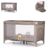Chipolino Reisebett Capri, seitlicher Eingang, Tragetasche, große Seitentasche beige orange