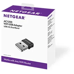 NETGEAR AC1200 Nano WLAN-USB-Adapter 2.0 MU-MIMO Beamforming