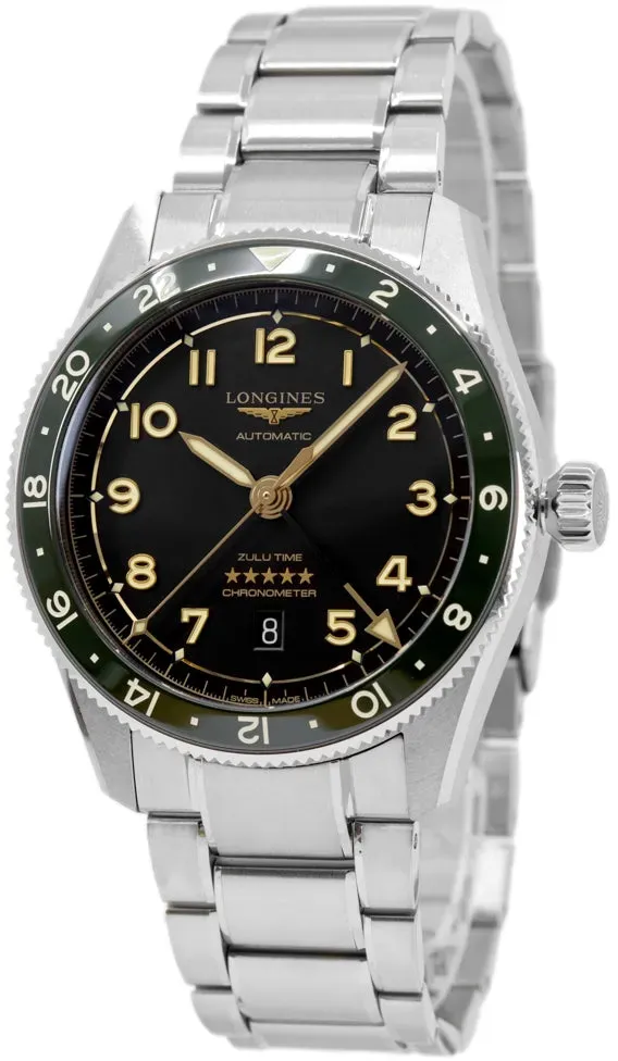 Longines L38124636 Spirit Zulu Time Automatic Men's Watch