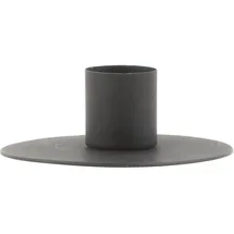 ib laursen Kerzenhalter Ø22 mm H25/Ø70 mm Metall Schwarz