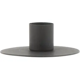 ib laursen Kerzenhalter Ø22 mm H25/Ø70 mm Metall Schwarz