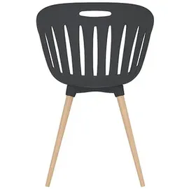 TOPSTAR 2er-Set Besucherstuhl T2023 43 x 43 x 108 cm grau