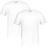 LERROS T-Shirt, (Packung, 2 tlg.), Gr. XXL, WHITE,