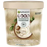 Garnier GOOD Dauerhafte Haarfarbe 9.1 Vanilla Blond – Coloration ohne Ammoniak, bis zu 100% Grauabdeckung, 1 Stk.