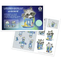 Ludwig Bähr Laternen-Bastelset Waschbär