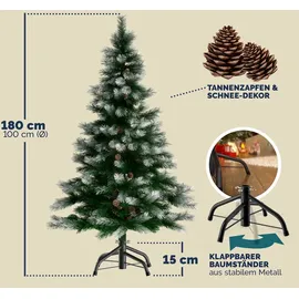 CASARIA Weihnachtsbaum Schnee