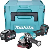 Makita ga 047 GT101 Akku Winkelschleifer 40 v max. 125 mm x-lock Brushless - 1x Akku 5,0 Ah - ohne Ladegerät
