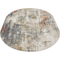 LUXOR living Teppich »Montreal«, oval, 20401658-0 beige, blau) 12 mm,