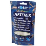 Hobby Artemix Eier & Salz 195 Gramm für 6 Liter Fischfutter