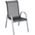 Greemotion Dublin Stapelsessel 55 x 95 x 76 cm silber/schwarz