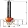 CMT 965.002.11 Hartmetall-Profilfräser Z2 S=8 D=12,7x8 R=2