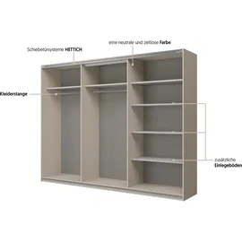 Home Affaire Cube Garderobenschrank 270x61x210 kaschmir