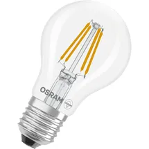 Osram LED-Leuchtmittel E27 Glühlampenform 3,4 W 470 lm Klar 10,5 x 6 cm 2er-Pack