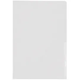 Leitz Sichthüllen 4005 Standard DIN A5 transparent genarbt 0,13 mm, 100 St.