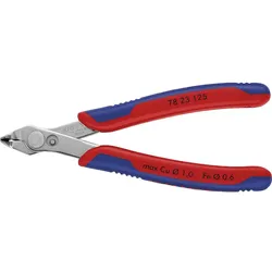 Electronic KNIPEX Super-Knips 54 HRC INOX-rostfrei Länge: 125mm (60°gewinkelten Schneiden)