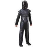 Rubies Star Wars K-2S0 Basic Kostüm für Kinder, Kindergröße: 152 - Schwarz