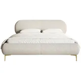 Selsey Polsterbett creme ¦ Maße (cm): B: 173 H: 96