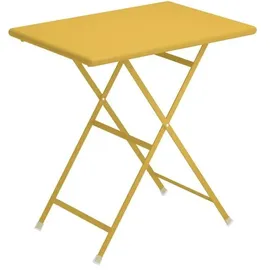 Emu Arc en Ciel Klapptisch 70 x 50 x 74 cm Curry-Gelb