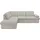 sit&more Ecksofa SIT & MORE "Moreno L-Form, B: 238 cm", beige (nature), B:238cm H:82cm T:202cm, 100% Polyester, Sofas, Ecksofa, mit Armteilverstellung, optional Bettfunktion