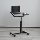 Skecten - mobiler Betttisch auf Rollen,Laptoptisch,höhenverstellbar,Couch-Tisch, Bett-Beistelltisch für Krankenbett,Schreibtisch für Bett, Sofa,
