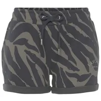 LASCANA Relaxshorts Dunkelgrau/Taupe 36
