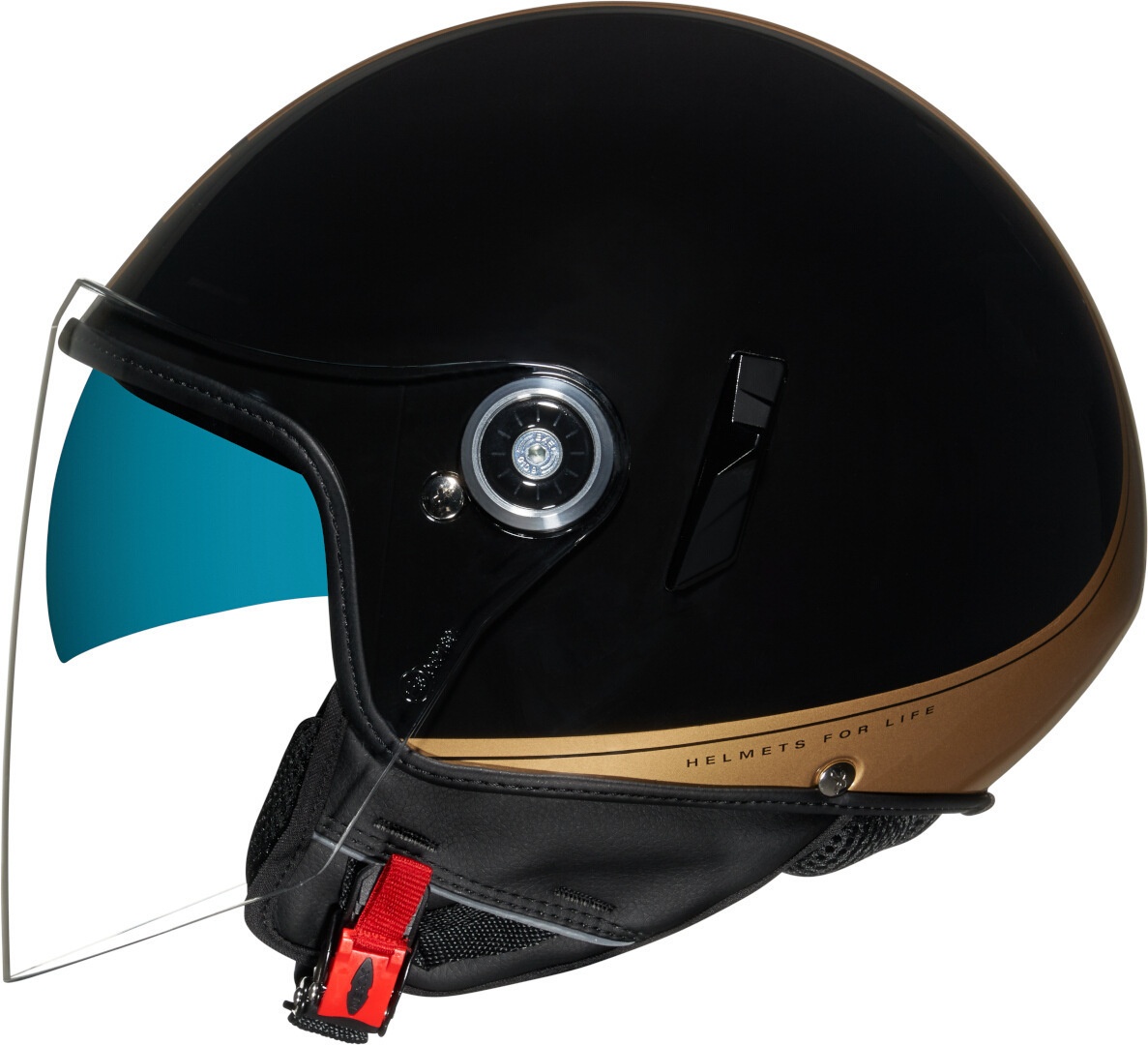 Nexx SX.60 Sienna Jet Helm, zwart-goud, XL