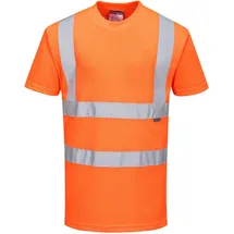PORTWEST RT23 Hochsichtbares Bahn-T-Shirt orange XL